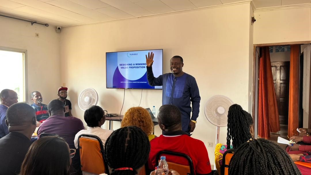 Jimm Chick Fomunjong presenting at ENGEN