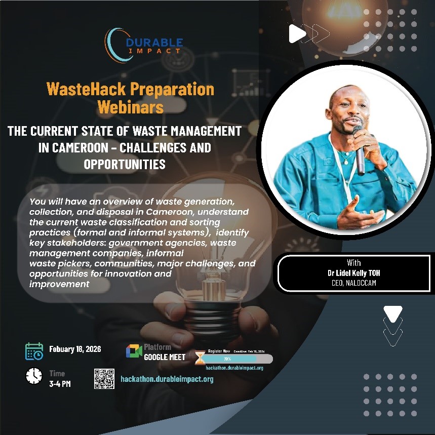 Dr. Lidel Kelly Toh presenting at WasteHack webinar