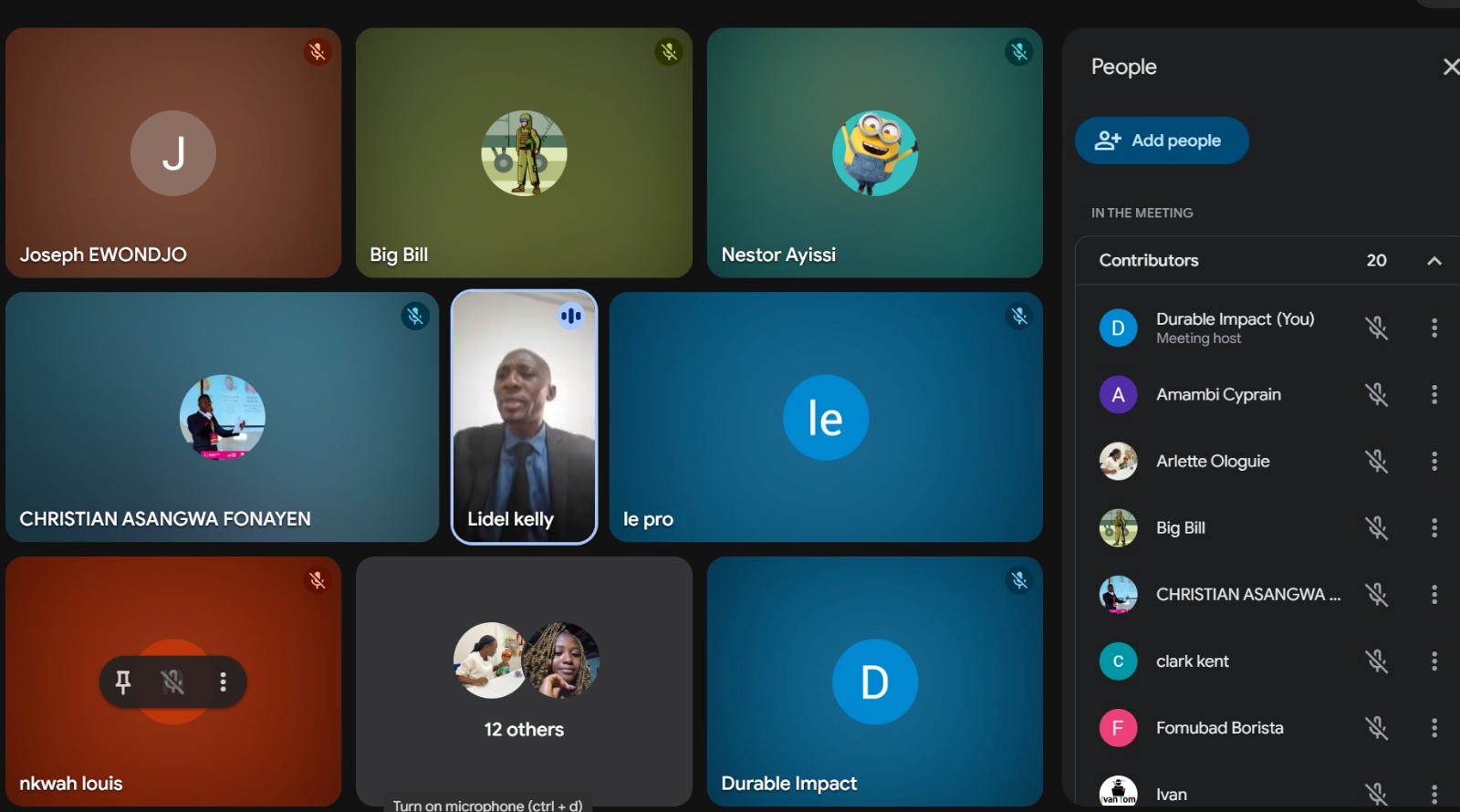 Dr. Lidel Kelly Toh — waste management session