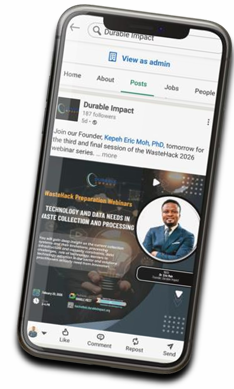 WhatsApp QR code — Durable Impact