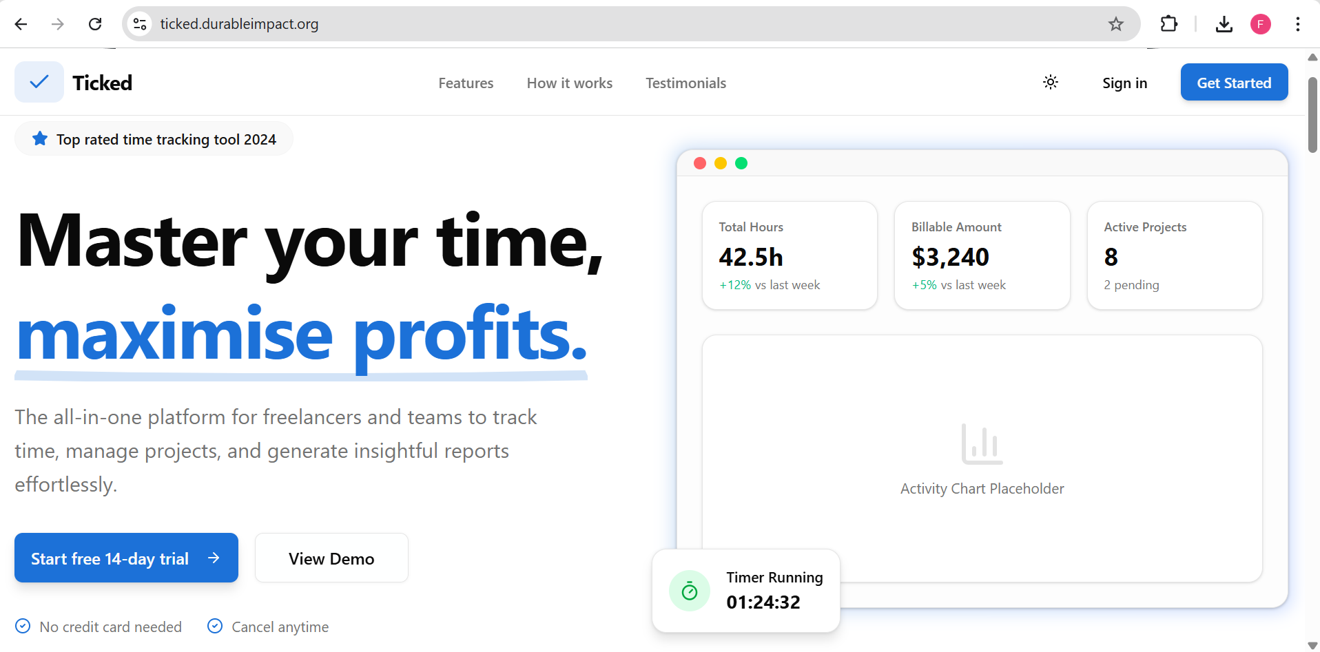 Web development project